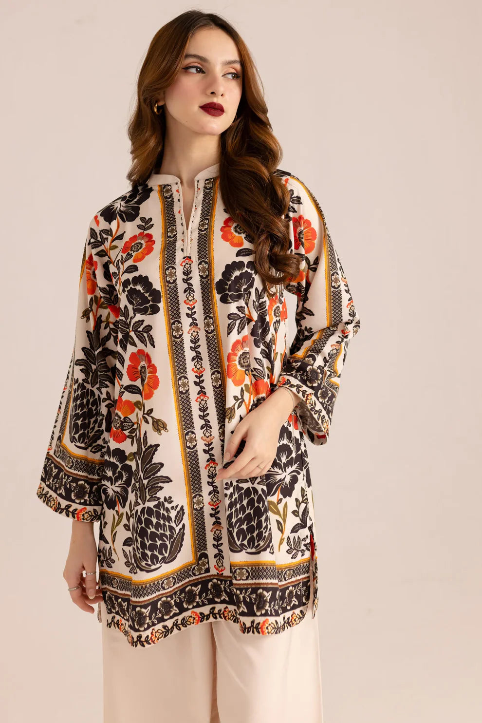 Beautiful 2PC Printed Shirt And Trouser